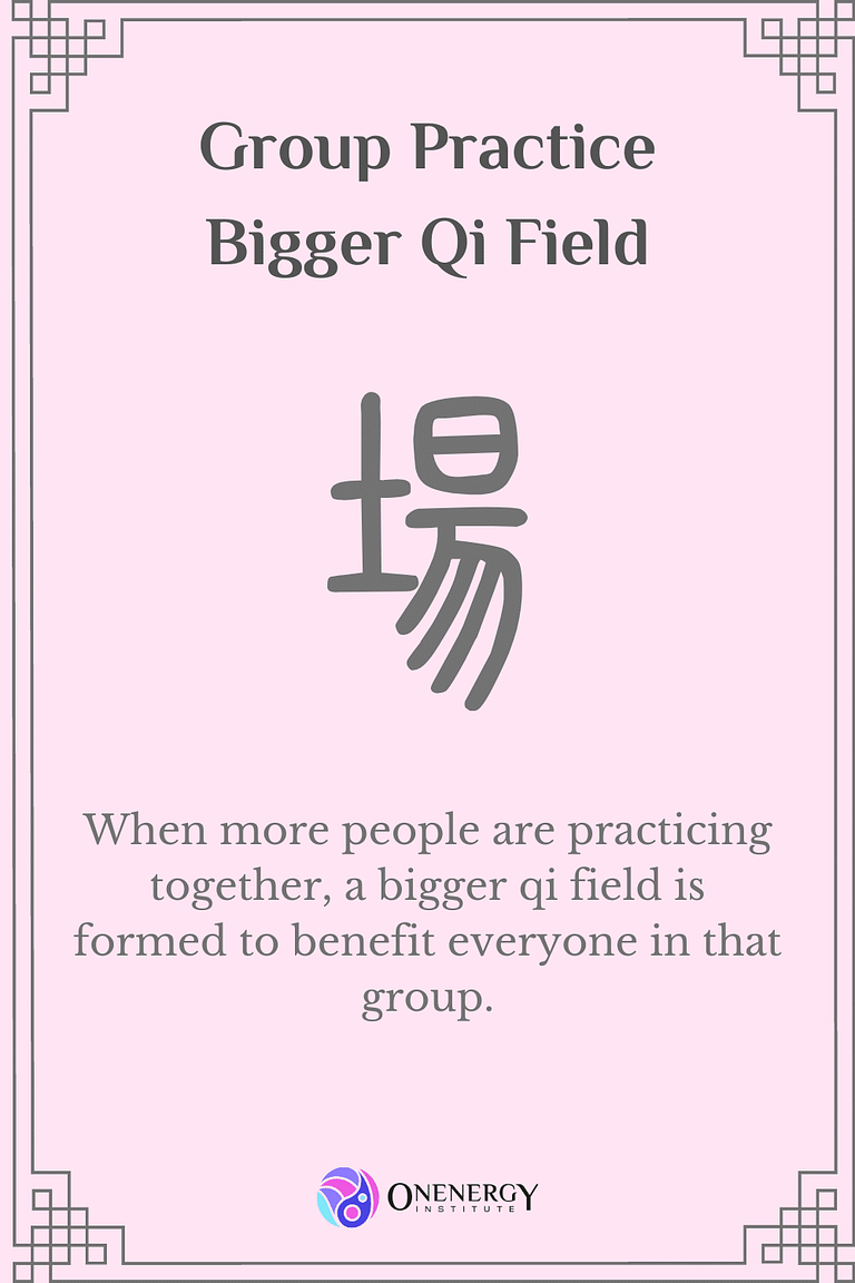 Qigong Group Practice, Bigger Qi Field